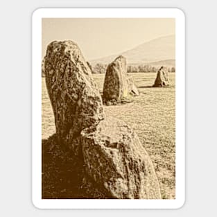 Castlerigg Stone Circle, UK (26) Sticker